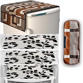 REVEXO Refrigerator Cover (Width: 98 cm, Multicolor) - Home Improvement | Buy online on ZillyBuy