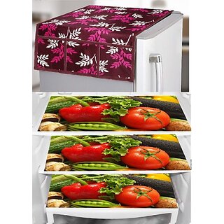 REVEXO Refrigerator Cover (Width: 20 cm, Multicolor) - Home Improvement | Buy online on ZillyBuy