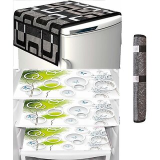 REVEXO Refrigerator Cover (Width: 98 cm, Multicolor) - Home Improvement | Buy online on ZillyBuy