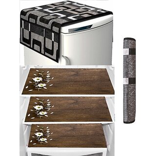 REVEXO Refrigerator Cover (Width: 98 cm, Multicolor) - Home Improvement | Buy online on ZillyBuy