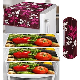 REVEXO Refrigerator Cover (Width: 98 cm, Multicolor) - Home Improvement | Buy online on ZillyBuy