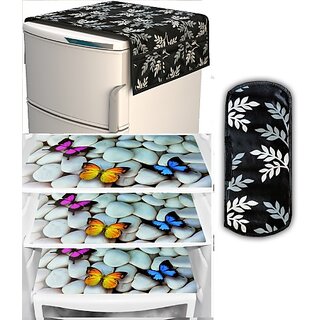 REVEXO Refrigerator Cover (Width: 98 cm, Multicolor) - Home Improvement | Buy online on ZillyBuy
