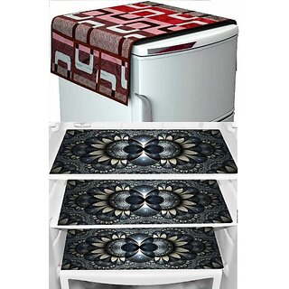REVEXO Refrigerator Cover (Width: 20 cm, Multicolor) - Home Improvement | Buy online on ZillyBuy