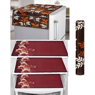 REVEXO Refrigerator Cover (Width: 98 cm, Multicolor) - Home Improvement | Buy online on ZillyBuy
