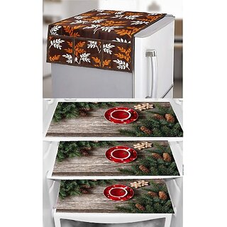 REVEXO Refrigerator Cover (Width: 20 cm, Multicolor) - Home Improvement | Buy online on ZillyBuy