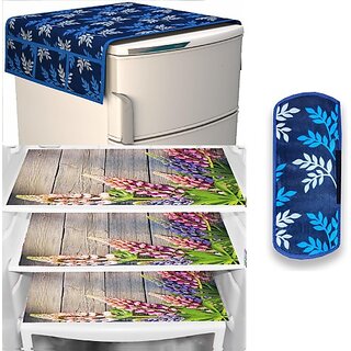 REVEXO Refrigerator Cover (Width: 98 cm, Multicolor) - Home Improvement | Buy online on ZillyBuy