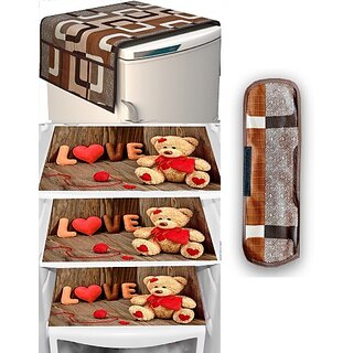 REVEXO Refrigerator Cover (Width: 98 cm, Multicolor) - Home Improvement | Buy online on ZillyBuy