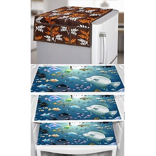 REVEXO Refrigerator Cover (Width: 20 cm, Multicolor) - Home Improvement | Buy online on ZillyBuy