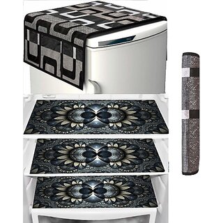 REVEXO Refrigerator Cover (Width: 98 cm, Multicolor) - Home Improvement | Buy online on ZillyBuy
