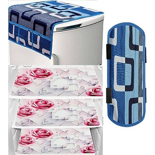 REVEXO Refrigerator Cover (Width: 98 cm, Multicolor) - Home Improvement | Buy online on ZillyBuy