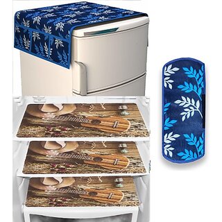 REVEXO Refrigerator Cover (Width: 98 cm, Multicolor) - Home Improvement | Buy online on ZillyBuy