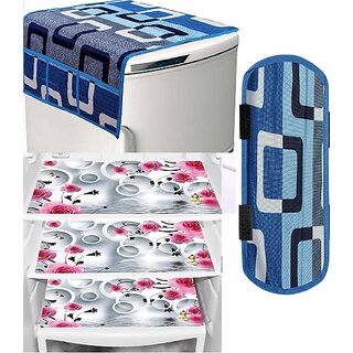 REVEXO Refrigerator Cover (Width: 98 cm, Multicolor) - Home Improvement | Buy online on ZillyBuy