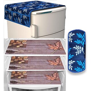 REVEXO Refrigerator Cover (Width: 98 cm, Multicolor) - Home Improvement | Buy online on ZillyBuy