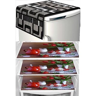 REVEXO Refrigerator Cover (Width: 20 cm, Multicolor) - Home Improvement | Buy online on ZillyBuy