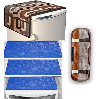 REVEXO Refrigerator Cover (Width: 98 cm, Multicolor) - Home Improvement | Buy online on ZillyBuy