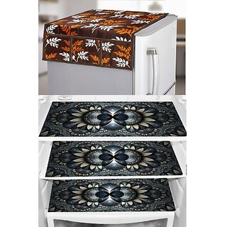 REVEXO Refrigerator Cover (Width: 20 cm, Multicolor) - Home Improvement | Buy online on ZillyBuy