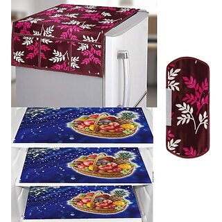 REVEXO Refrigerator Cover (Width: 98 cm, Multicolor) - Home Improvement | Buy online on ZillyBuy
