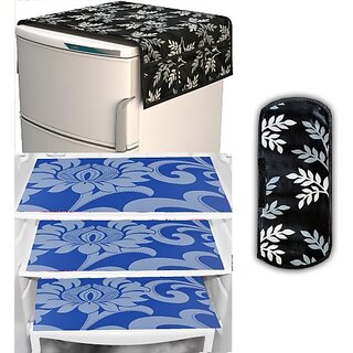 REVEXO Refrigerator Cover (Width: 98 cm, Multicolor) - Home Improvement | Buy online on ZillyBuy