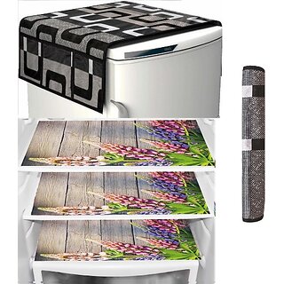 REVEXO Refrigerator Cover (Width: 98 cm, Multicolor) - Home Improvement | Buy online on ZillyBuy