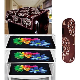 REVEXO Refrigerator Cover (Width: 98 cm, Multicolor) - Home Improvement | Buy online on ZillyBuy