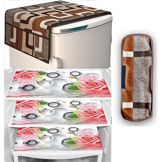 REVEXO Refrigerator Cover (Width: 98 cm, Multicolor) - Home Improvement | Buy online on ZillyBuy