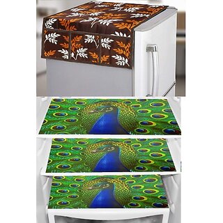 REVEXO Refrigerator Cover (Width: 20 cm, Multicolor) - Home Improvement | Buy online on ZillyBuy