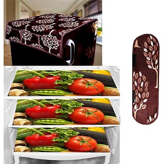 REVEXO Refrigerator Cover (Width: 98 cm, Multicolor) - Home Improvement | Buy online on ZillyBuy
