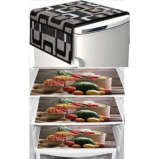 REVEXO Refrigerator Cover (Width: 20 cm, Multicolor) - Home Improvement | Buy online on ZillyBuy