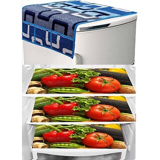 REVEXO Refrigerator Cover (Width: 20 cm, Multicolor) - Home Improvement | Buy online on ZillyBuy