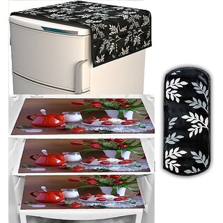 REVEXO Refrigerator Cover (Width: 98 cm, Multicolor) - Home Improvement | Buy online on ZillyBuy