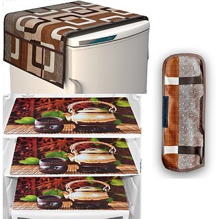 REVEXO Refrigerator Cover (Width: 98 cm, Multicolor) - Home Improvement | Buy online on ZillyBuy