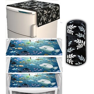 REVEXO Refrigerator Cover (Width: 98 cm, Multicolor) - Home Improvement | Buy online on ZillyBuy