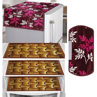 REVEXO Refrigerator Cover (Width: 98 cm, Multicolor) - Home Improvement | Buy online on ZillyBuy