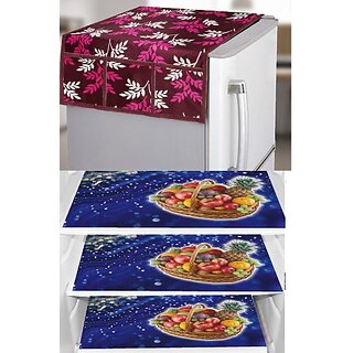 REVEXO Refrigerator Cover (Width: 20 cm, Multicolor) - Home Improvement | Buy online on ZillyBuy