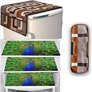 REVEXO Refrigerator Cover (Width: 98 cm, Multicolor) - Home Improvement | Buy online on ZillyBuy