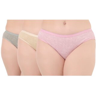 Modern Kids Loving Care Printed Cotton Low Rise Hipster Panty (Pack of 3) Multi Color 2026 at Sh