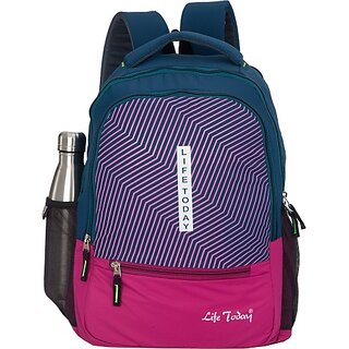 life today large 35 l backpack school bags backpacks for boys girls stylish men and women college office red 