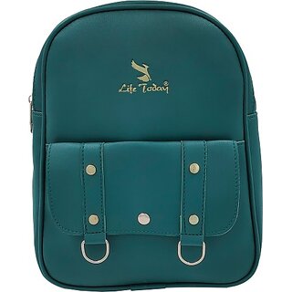 life today backpack small 10 l backpack new trendy fashionable backpack and girl waterproof backpack light blue 10 l 