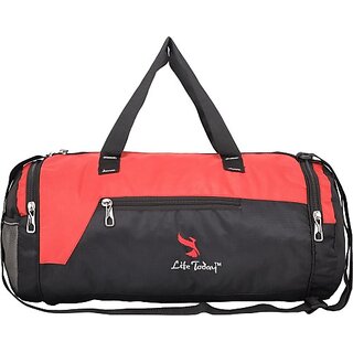 life today 27 l gym duffel bag gym bags for men and women shoulder bags for outdoor yoga and training red