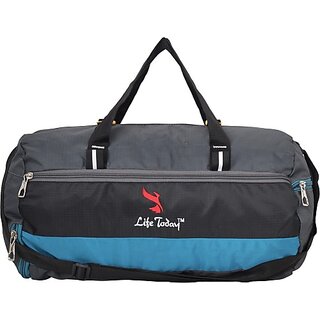life today 40 l hand duffel bag gym bag for men and women boys and girls sports duffel bags grey regular capacity