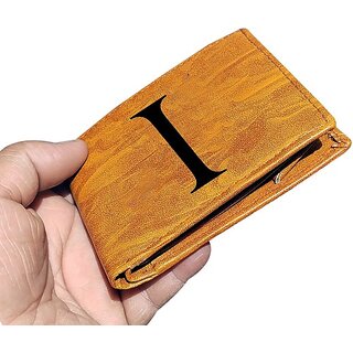 EAGLEBUZZ Men  and  Women Casual Tan Artificial Leather Wallet (9 Card Slots) - Handbags | Buy online on ZillyBuy