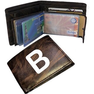 EAGLEBUZZ Men  and  Women Brown Artificial Leather Wallet (9 Card Slots) - Handbags | Buy online on ZillyBuy