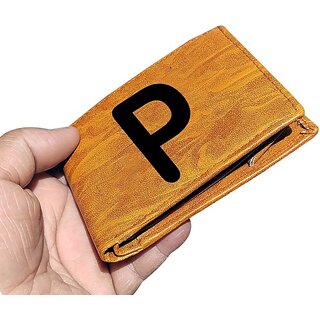 EAGLEBUZZ Men  and  Women Casual Tan Artificial Leather Wallet (9 Card Slots) - Handbags | Buy online on ZillyBuy