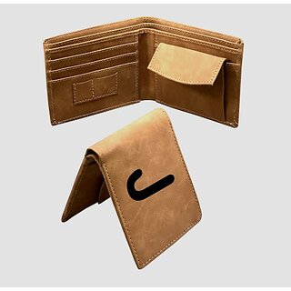 EAGLEBUZZ Men  and  Women Casual Khaki Artificial Leather Wallet (9 Card Slots) - Handbags | Buy online on ZillyBuy
