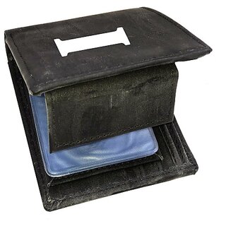 EAGLEBUZZ Men  and  Women Casual Black Artificial Leather Wallet (9 Card Slots) - Handbags | Buy online on ZillyBuy
