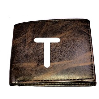 EAGLEBUZZ Men  and  Women Casual Brown Artificial Leather Wallet (9 Card Slots) - Handbags | Buy online on ZillyBuy