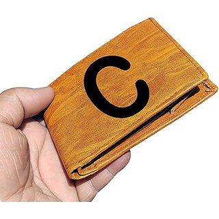 EAGLEBUZZ Men  and  Women Casual Tan Artificial Leather Wallet (9 Card Slots) - Handbags | Buy online on ZillyBuy