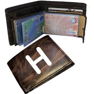 EAGLEBUZZ Men  and  Women Casual Brown Artificial Leather Wallet (9 Card Slots) - Handbags | Buy online on ZillyBuy