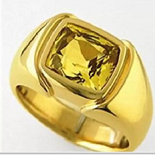 yellow sapphire ring for men and women
