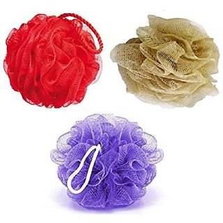 global gifts loofah pack of 3 multicolor 